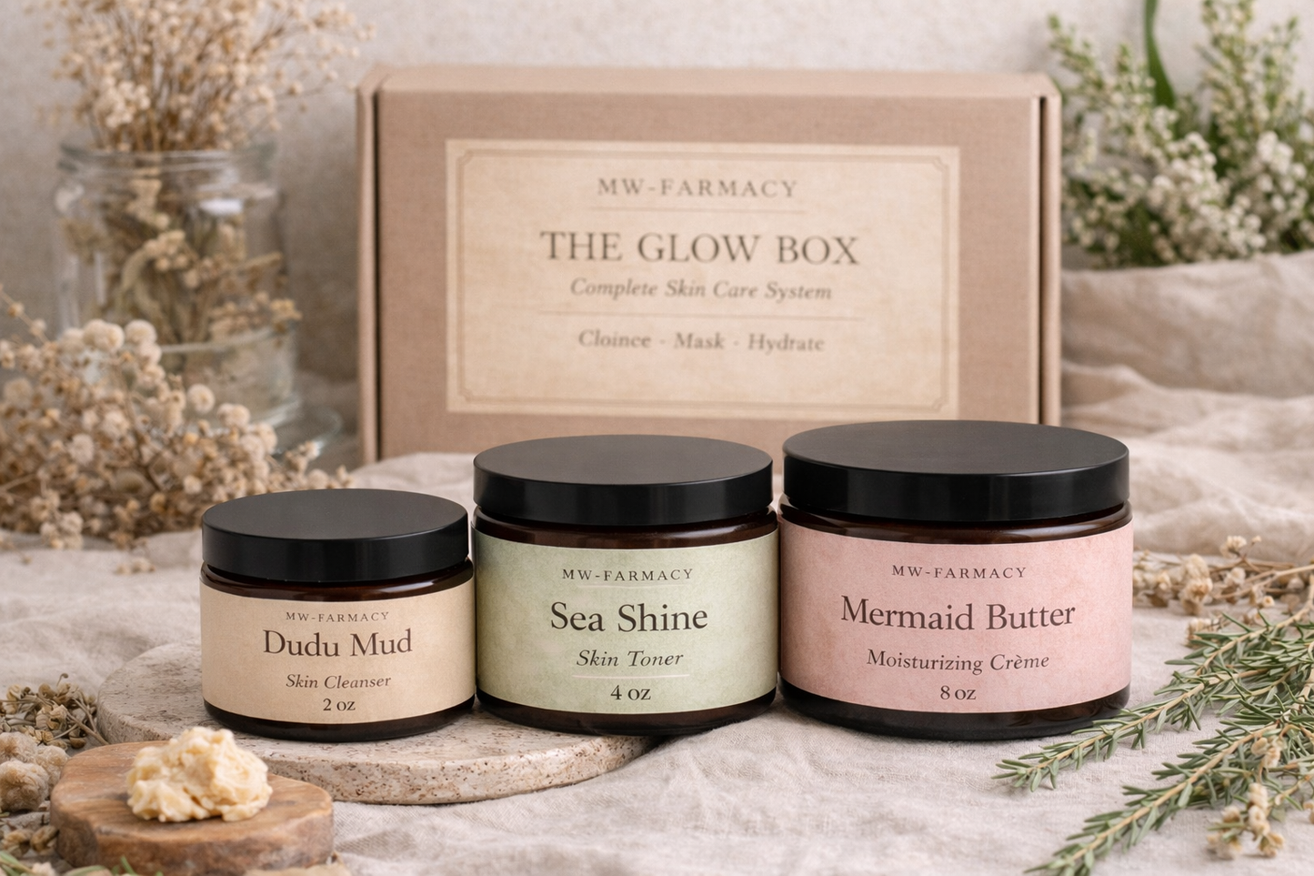 ⸻

✨ The Glow Box

Complete Skin Care Ritual